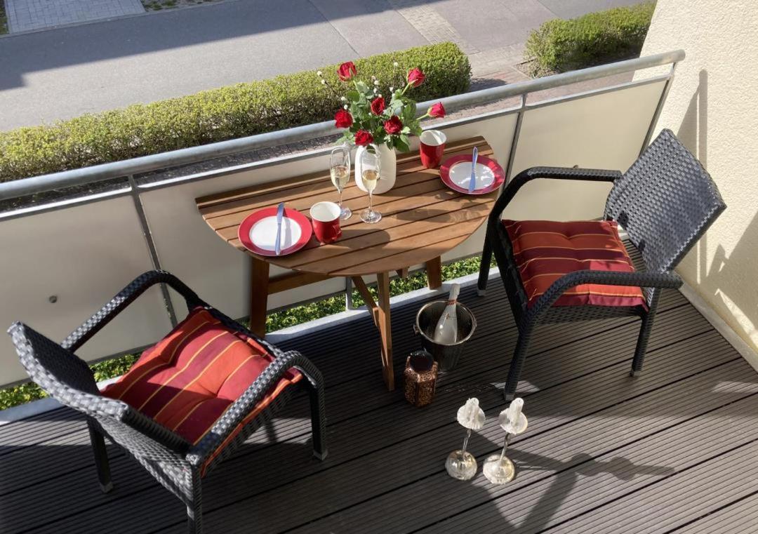 Wohnung 9 Meer-Ruhe Im Haus Stranddistel Komfortable Ferienwohnung Im 1 Og Fuer 4 Personen In 青斯特 外观 照片